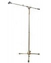 全金屬手壓 升降式 加厚型 microphone stand 金色咪架 全金屬手壓 升降式 加厚型 microphone stand 金色咪架